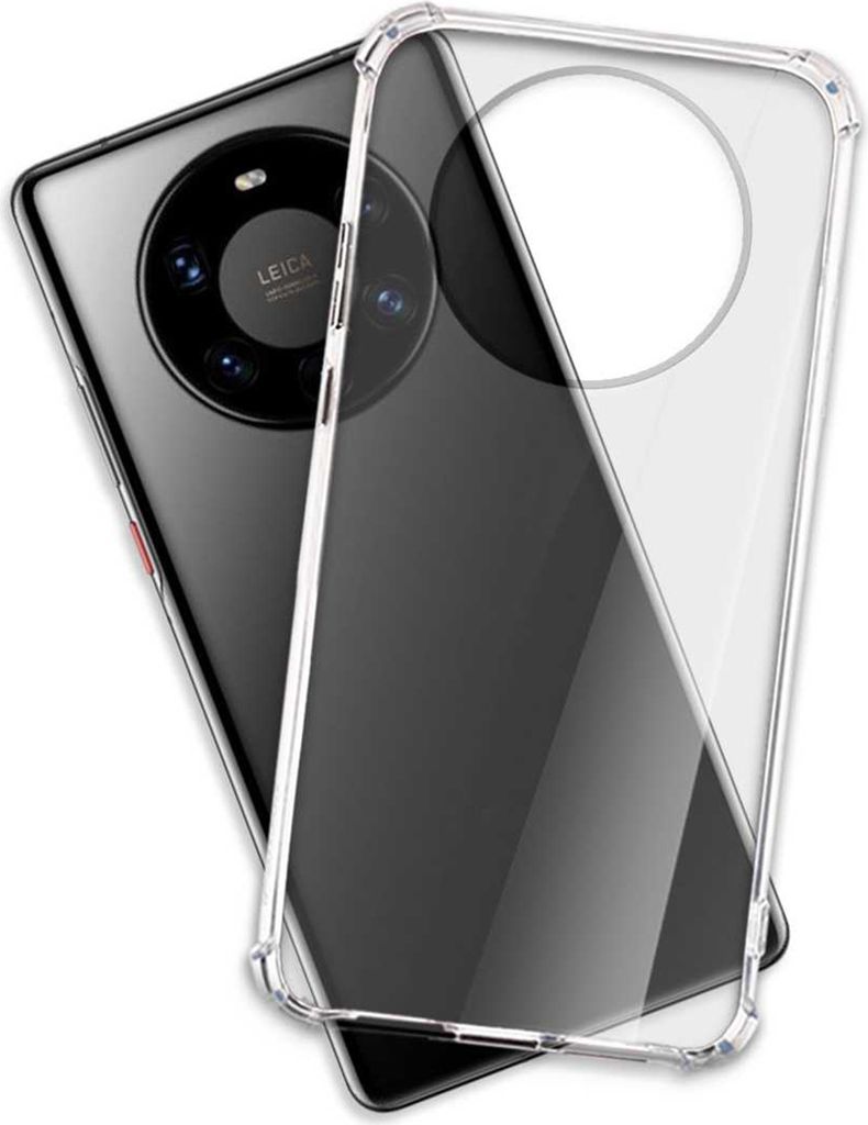 TPU Hülle Clear Armor Soft Case für Huawei Mate 40 Pro Plus (6.67'') - transparent