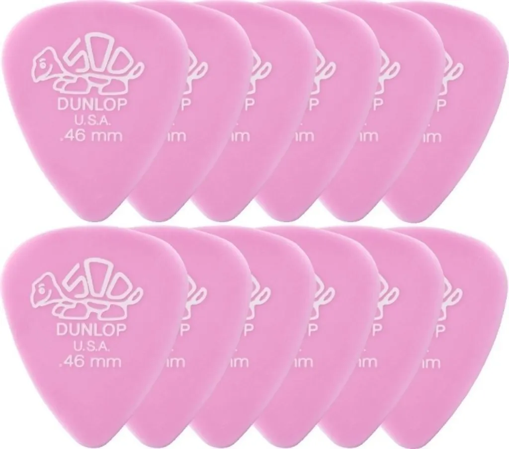 Plectre Dunlop Delrin 500 Standard 0.46 mm - Accessoire Guitare Pro