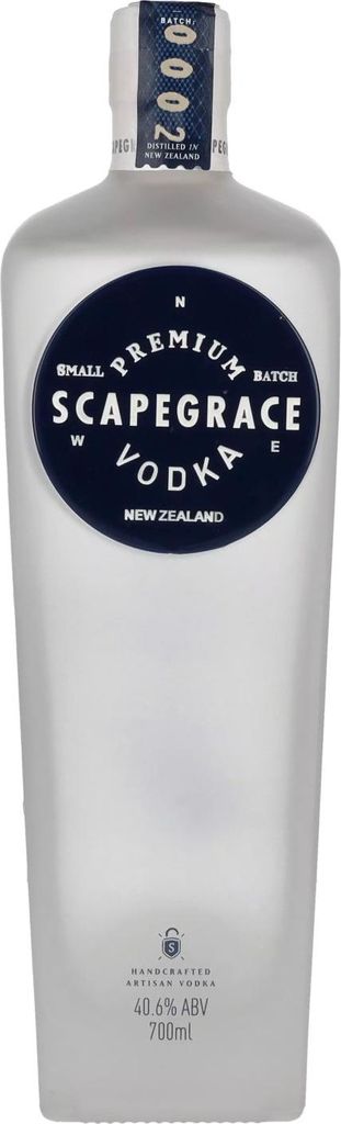Scapegrace Small Batch Premium Vodka 40,6% Vol. 0,7l