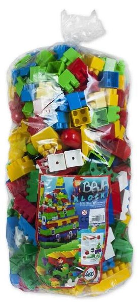 400 Stück Bunte Holz Bauklötze, Klötze je ca. 3x3x3 cm, im Produktbild 