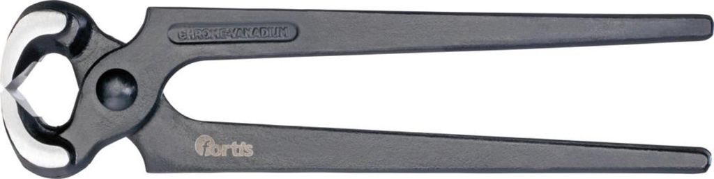 Fortis 4317784727853, Chrom-Vanadium-Stahl, Schwarz, 200 mm