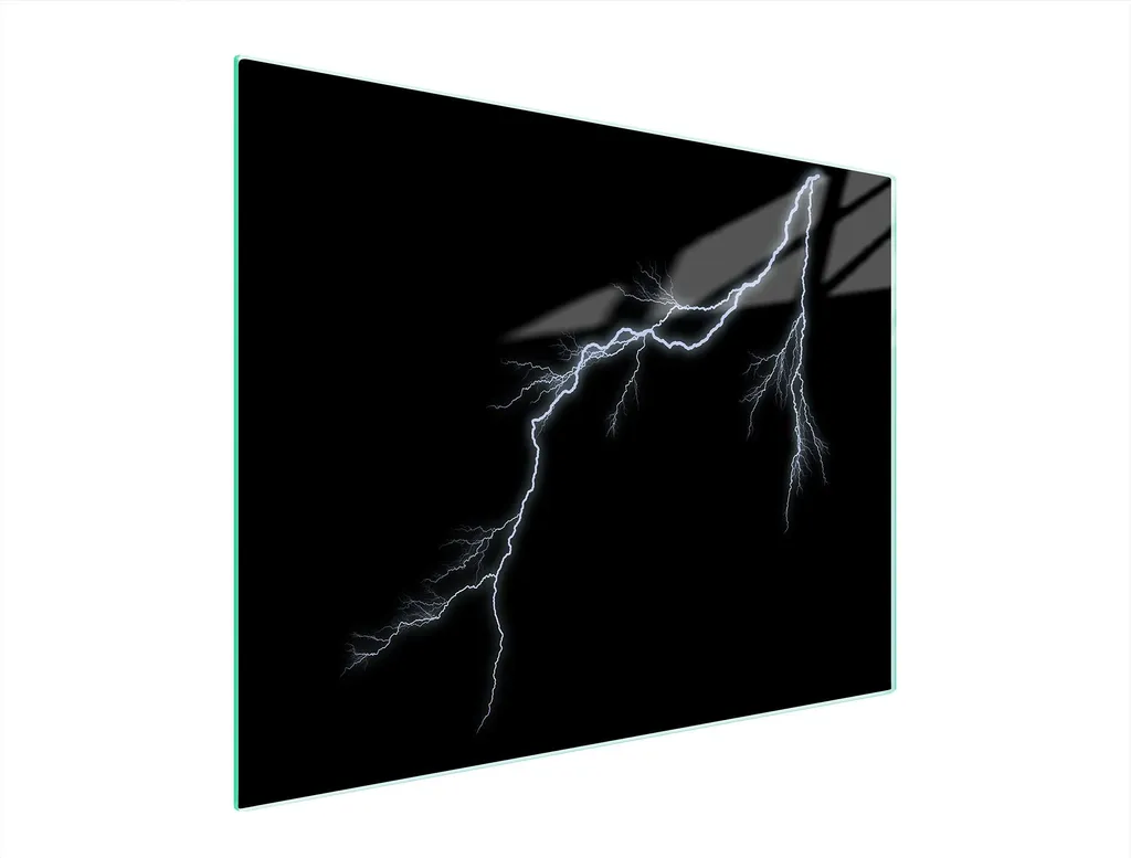 Tagliere in Vetro 52x40 Storm - Coprifornelli in Vetro Temperato Antigraffio