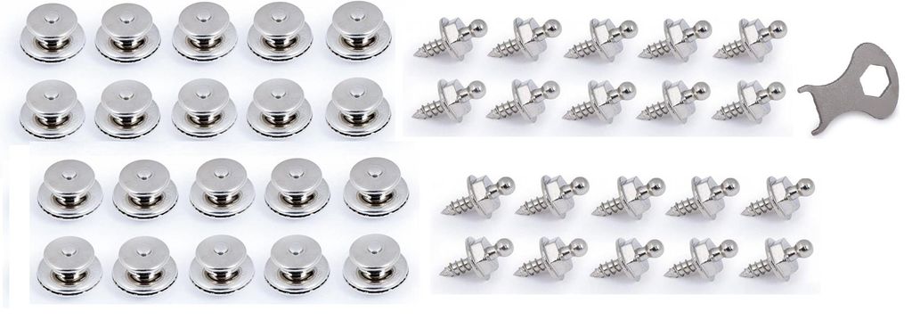 TENAX®-Set Edelstahl Schraube Ø 3,4 mm 9mm & Oberteil bis Produktbild 