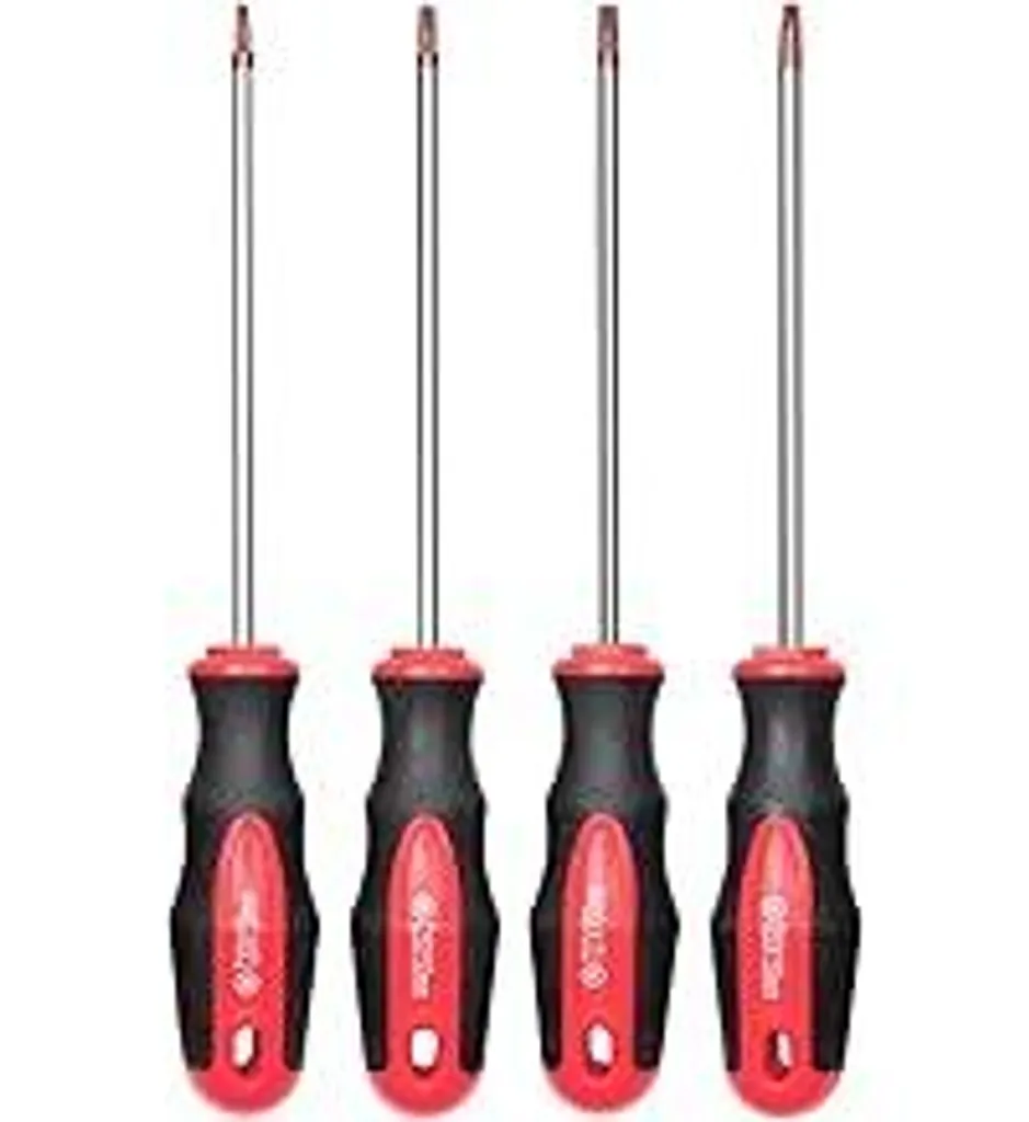 Kit Giraviti Torx T20 T25 T27 T30 Acciaio S2 Magnetico Professionale