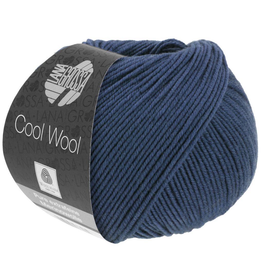 Lana Grossa Cool Wool 2000 440 Ultramarinblau 50g Produktbild 