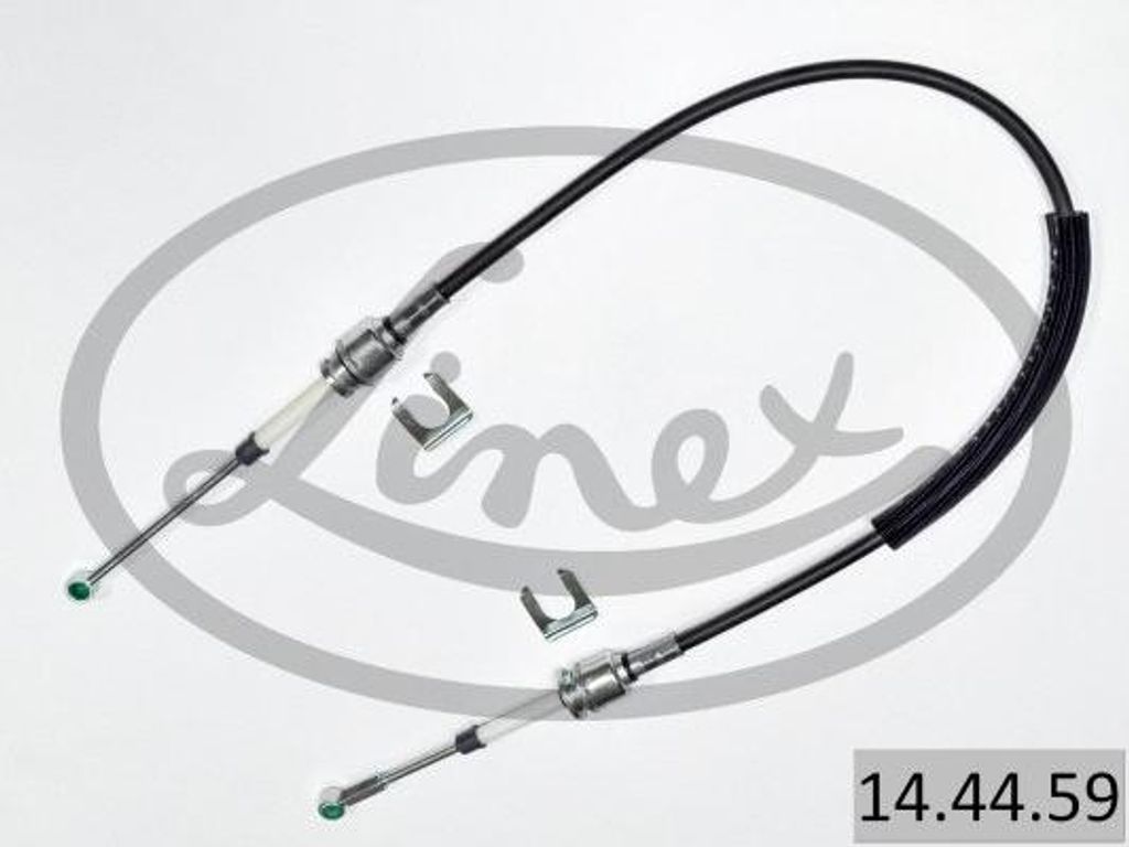 LINEX 14.44.59 Seilzug Schaltgetriebe für FIAT BRAVO II (198) Rechts