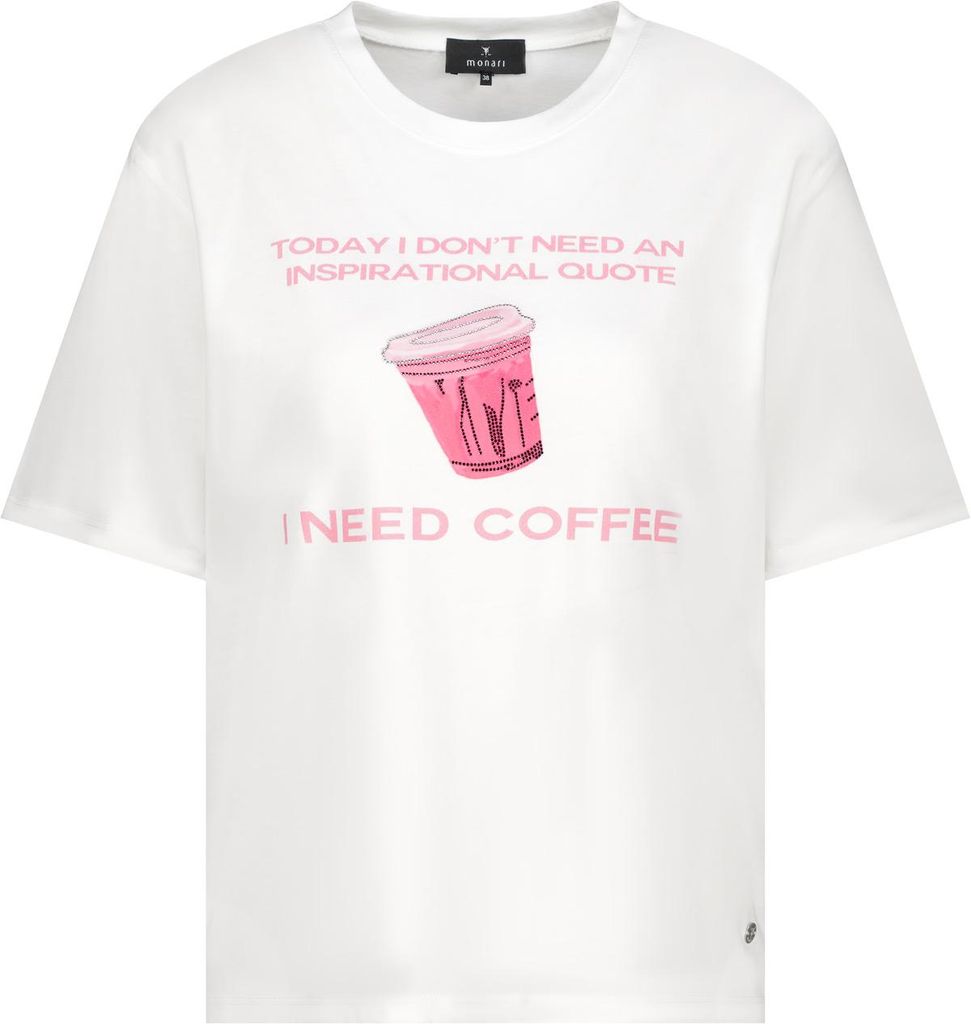 monari T-Shirt 102 off-white 40