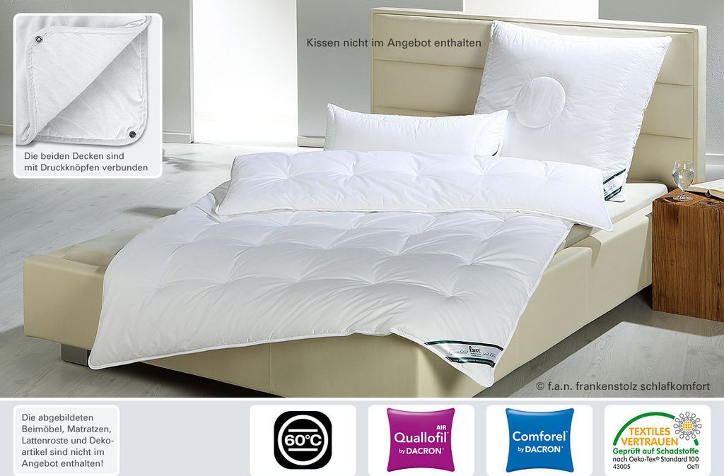 Frankenstolz f.a.n. Bettdecke First Class 135 x 200 cm Produktbild 