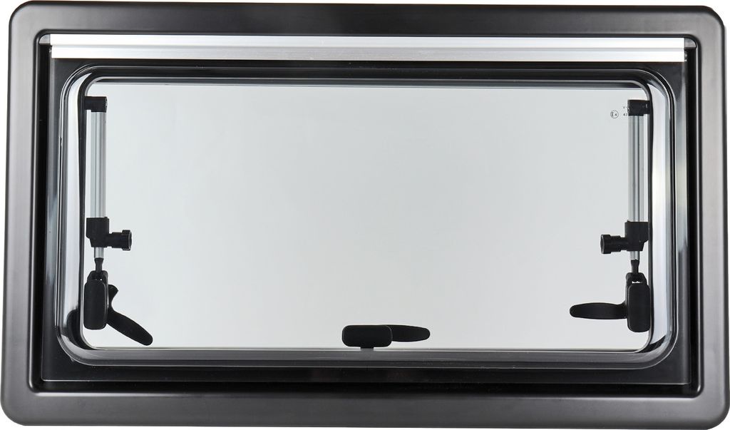 Fenêtre Basculante Pour Camping-car - Verre Acrylique Double Vitrage - Moustiquaire Et Store Occultant Inclus