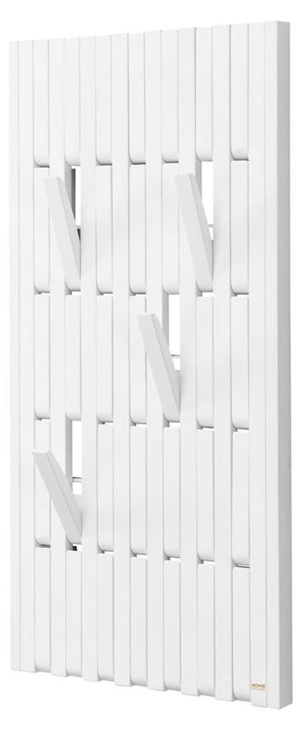 HOME DELUXE Garderobenpaneel QUEST Weiß - 55 x 4 x 105 cm | Produktbild 