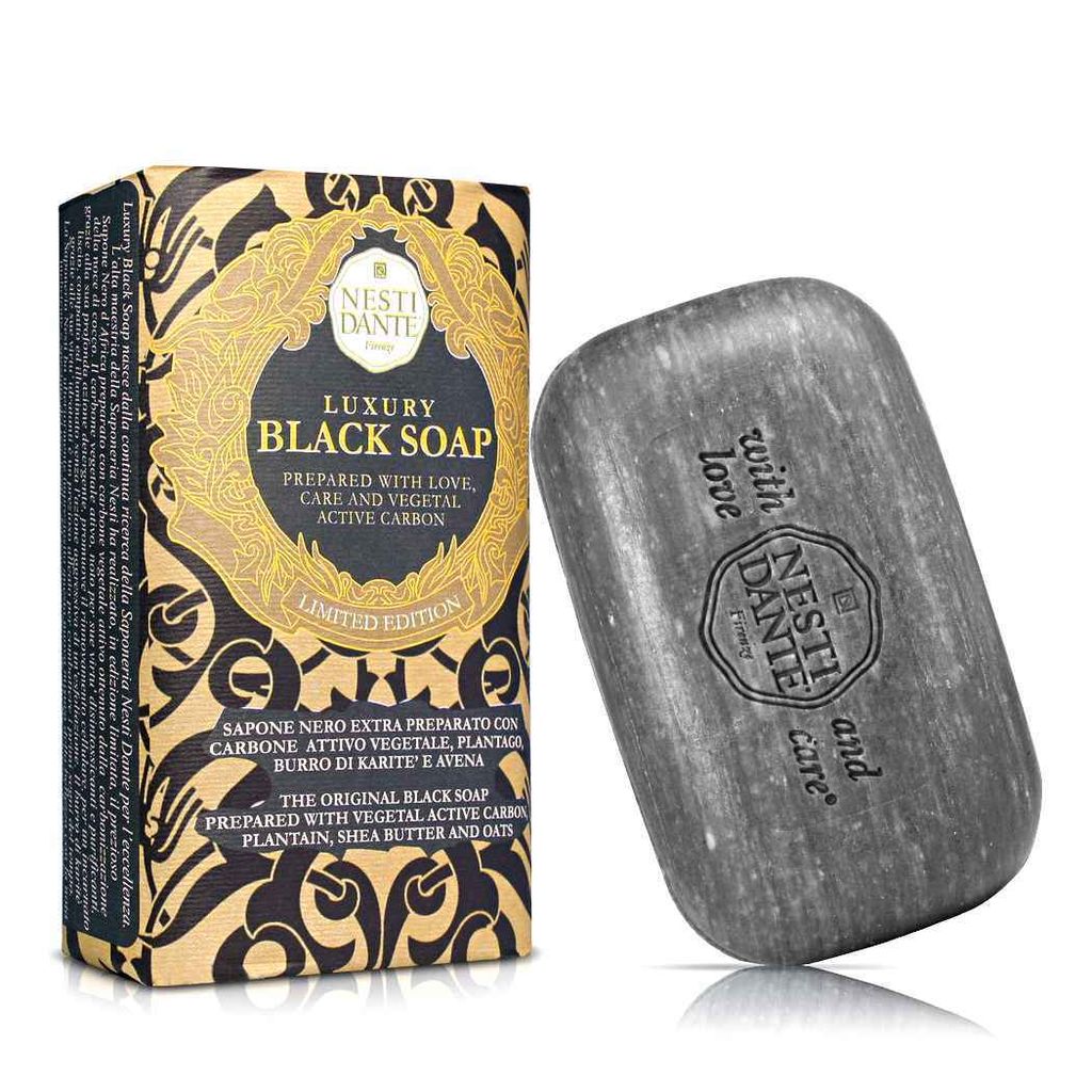 Nesti Dante Luxury Black Soap Mydło toaletowe, 250g Obrázek produktu 