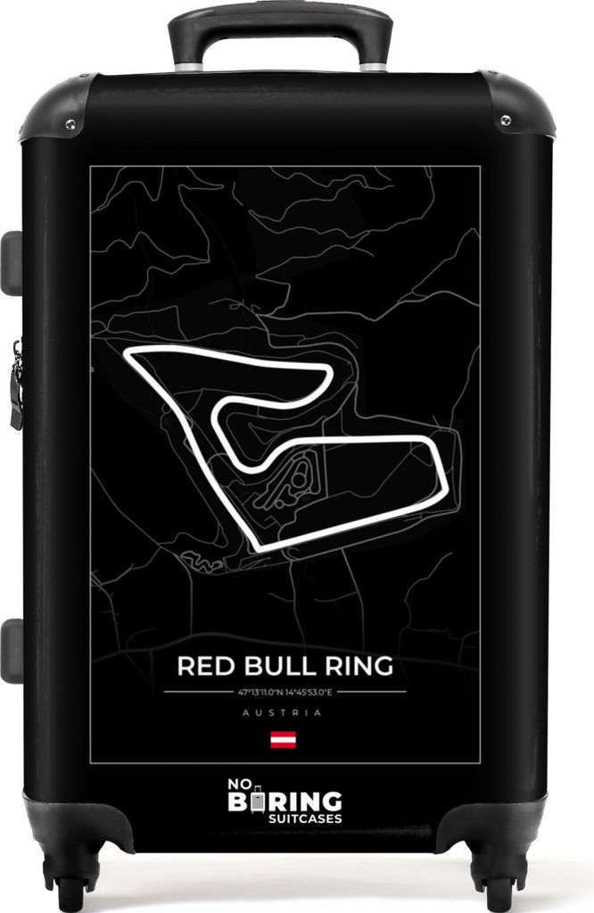 NoBoringSuitcases.com - Großer Koffer - F1 Reisekoffer mit Produktbild 