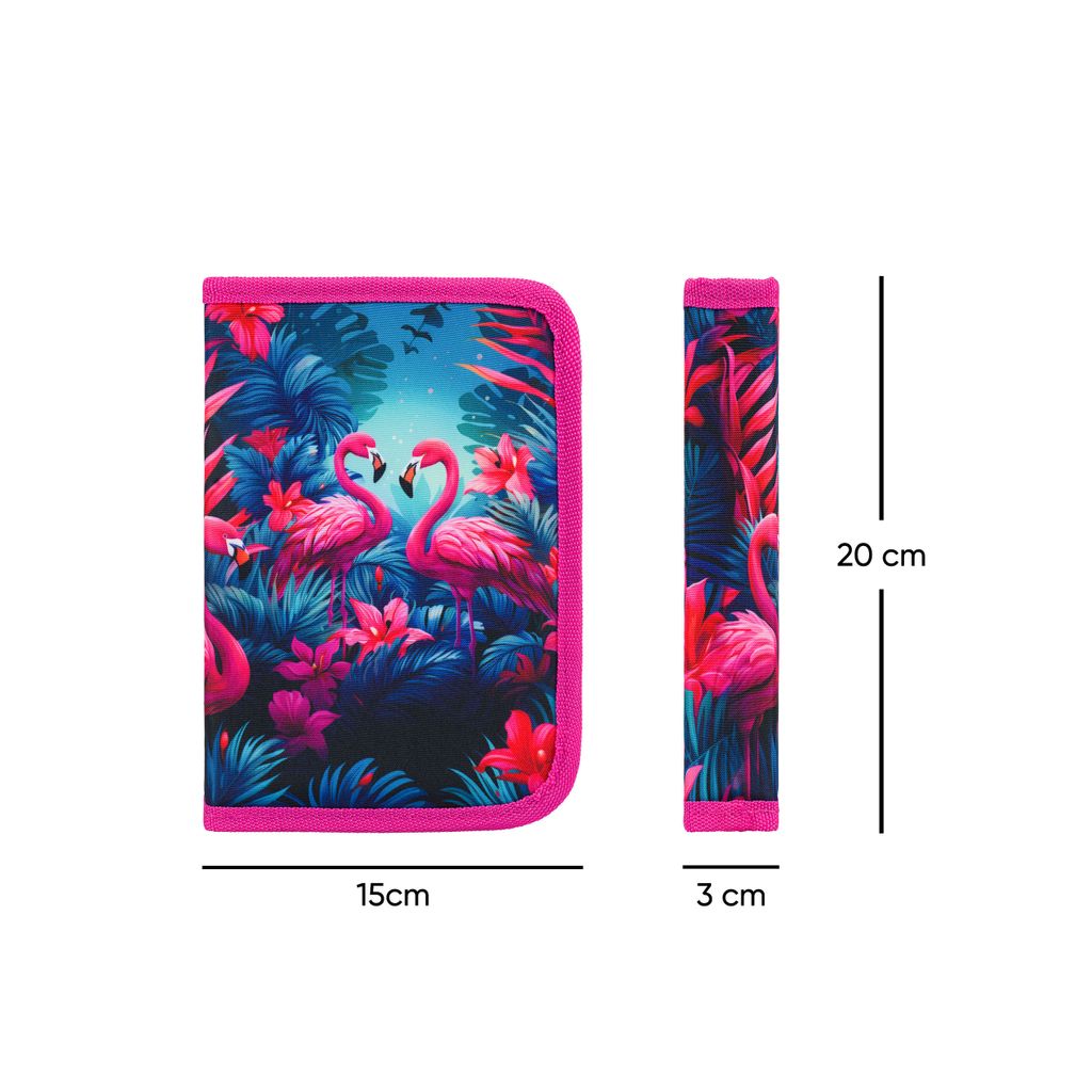 BAAGL Ergo Flamingos Schulranzen-Set 3tlg: Schulranzen, Produktbild 16