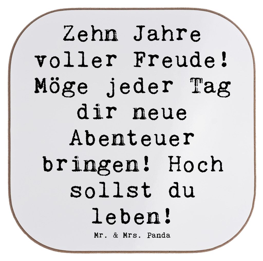 Mr. & Mrs. Panda Untersetzer für Gläser Spruch 10. Produktbild 