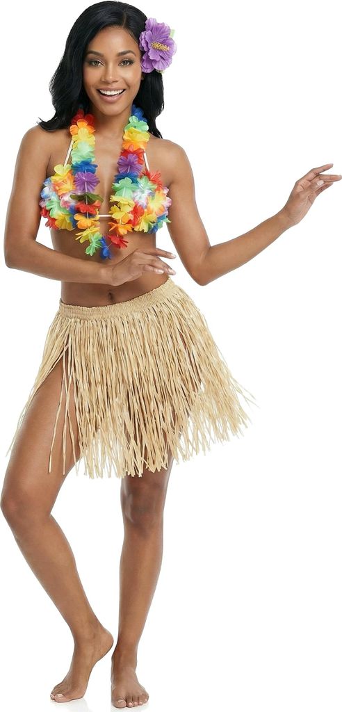 Hawaii-Bastrock für Erwachsene Produktbild 