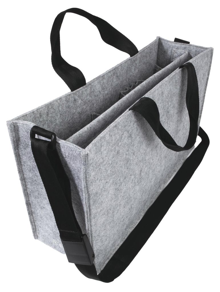 Sigel Desk Sharing Bag Classic L hellgrau BA409