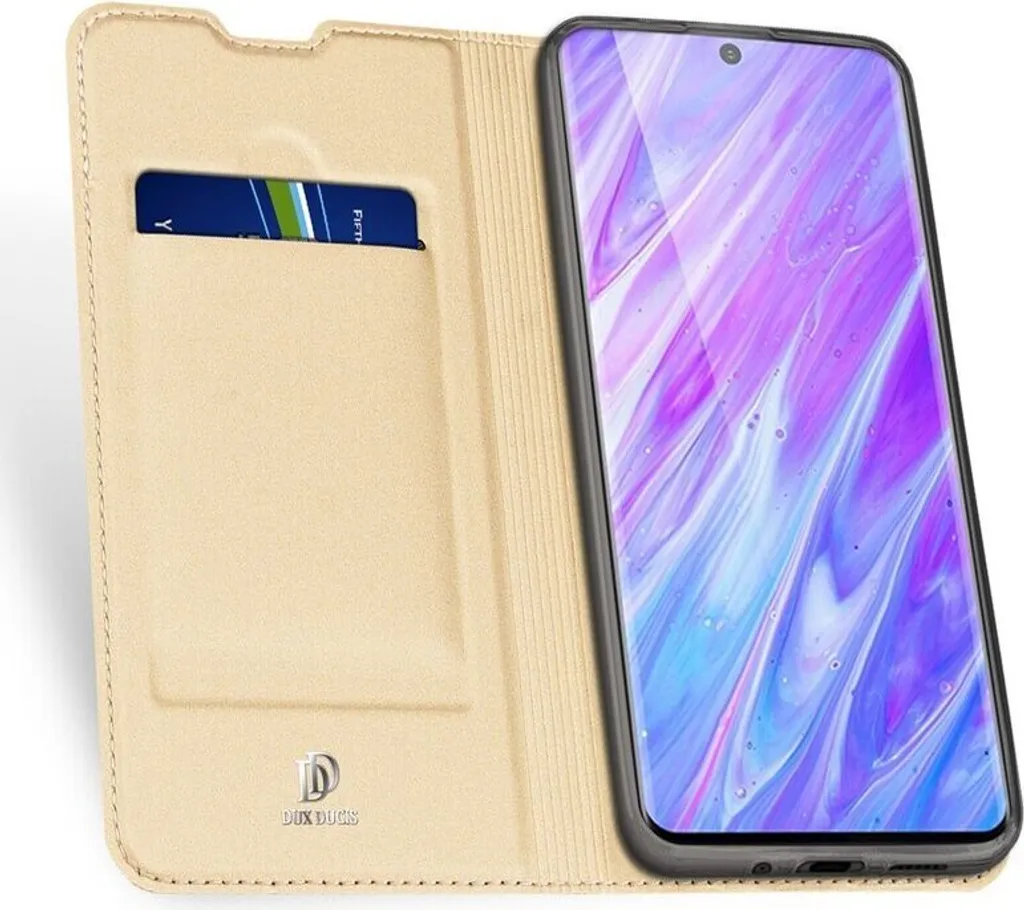 Cover Custodia Rigida Per Tablet Vankyo S20 (MatrixPad S20) – Ultra Sottile Con Supporto Incorporato – Colore Oro, Pelle PU