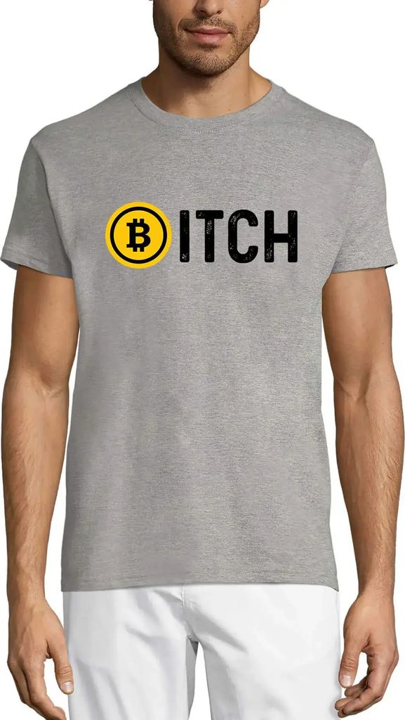 Herren Grafik T-Shirt Bitcoin-Blockchain-Währung - Grafik hodl – Bitcoin Blockchain Currency - Graphic Hodl – Öko-Verantwortlich Vintage Jahr...
