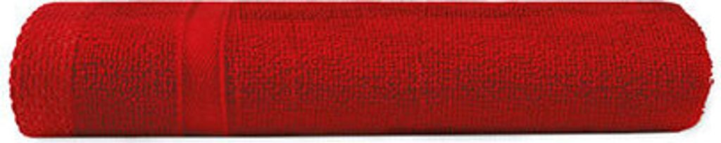 The One Towelling T1-R70 | Recycled Bath Towel Badehandtuch - Farbe: Bandera Red - Größe: 70 x 140 cm