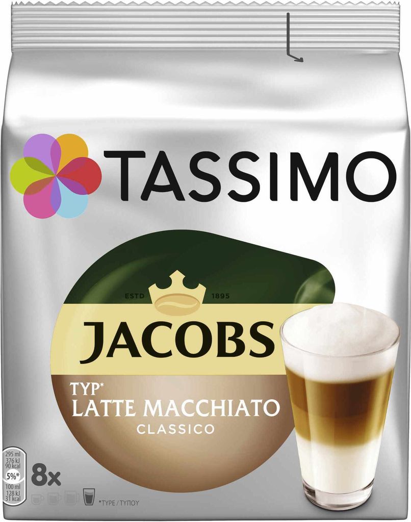 Tassimo Kapseln Jacobs Typ Latte Macchiato Classico | 8 Produktbild 5