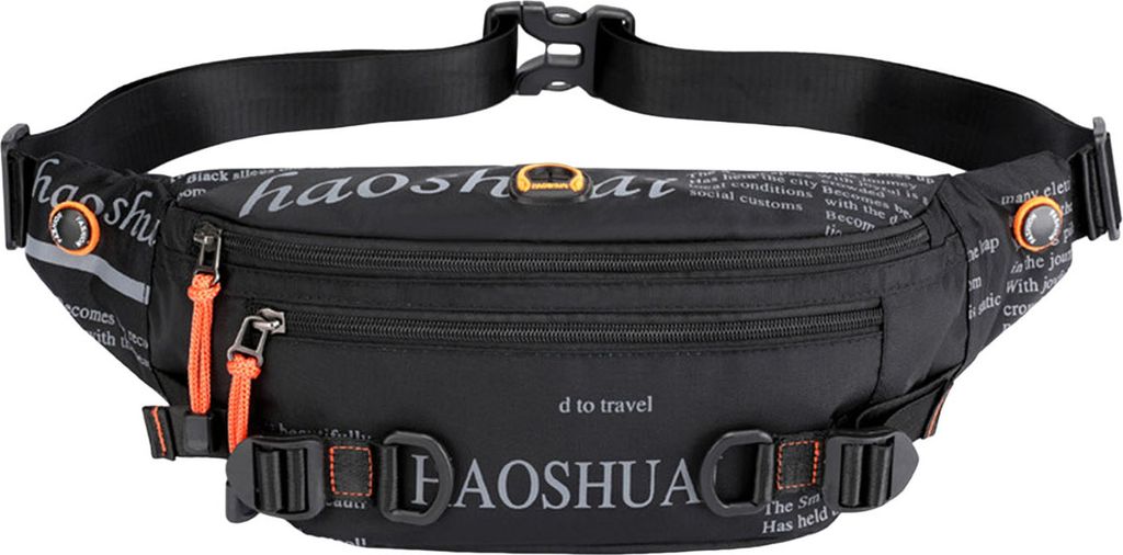 Große Umhängetasche, Sport-Hüfttasche, wasserdichte Hüfttasche, Bauchtasche, Outdoor-Hüfttasche zum Joggen, Wandern, Angeln, Männer und Frauen