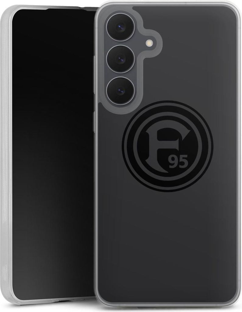 DeinDesign Slim Hülle für Samsung Galaxy S25 FE Silikon Case Ultra Dünn Handyhülle F95 Fortuna Düsseldorf Logo