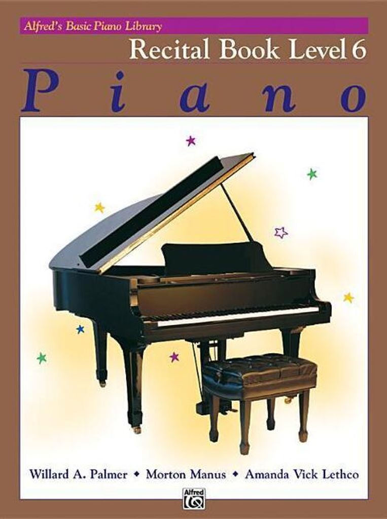 Palmer, W: Alfred's Basic Piano Library Recital Book, Bk 6