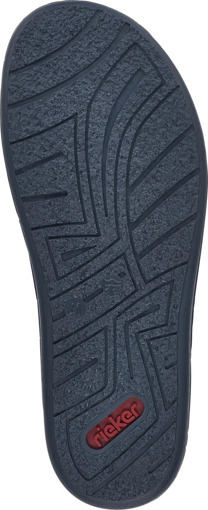 Rieker Herren Pantolette mit gekreuzten Riemen Weite G Produktbild 