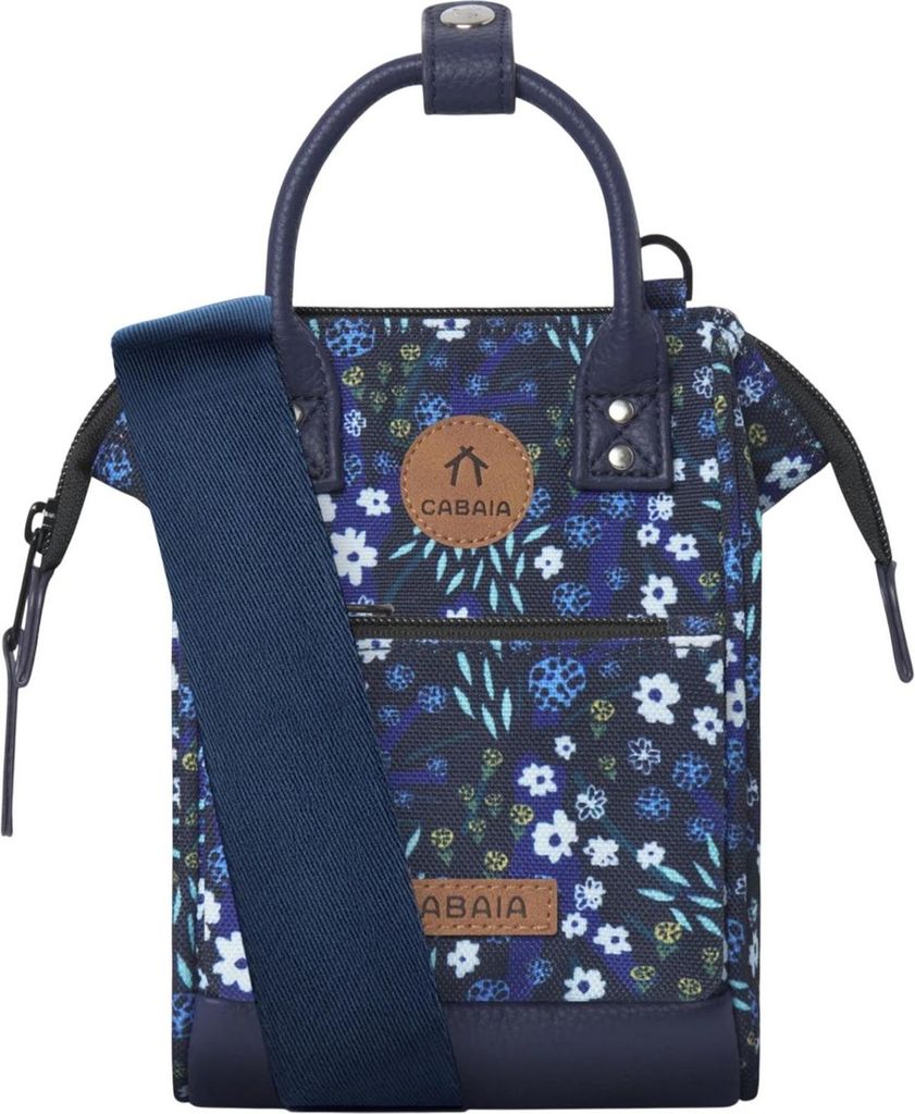 CABAIA Umhängetasche Handtasche Adventurer All Over Nano Bag Minorca dunkelblau
