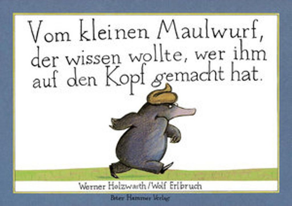 Vom kleinen Maulwurf, der wissen wollte, wer ihm auf den Image du produit 
