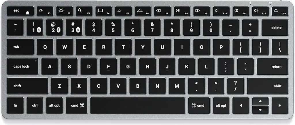 Clavier nomade Satechi Slim X1 Bluetooth pour télétravail et voyages