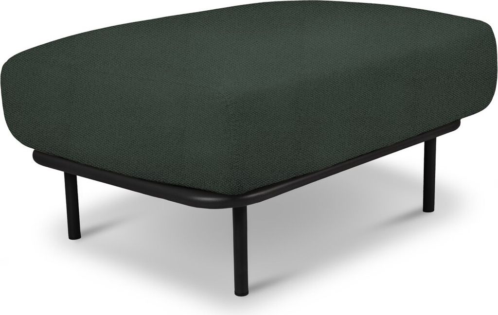 Outdoor Fußhocker Zuzu Gartenlounge Hocker Lounge 85x64 Grün