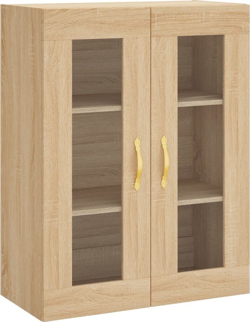 Wandschrank Sonoma-Eiche 69,5x34x90 cm