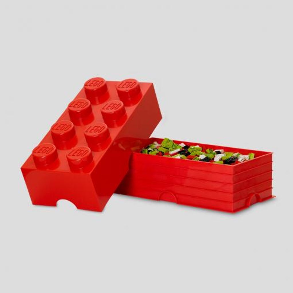 LEGO Aufbewahrungsbox Spielzeugkiste Box 8er, 50x25x18 cm, Produktbild 