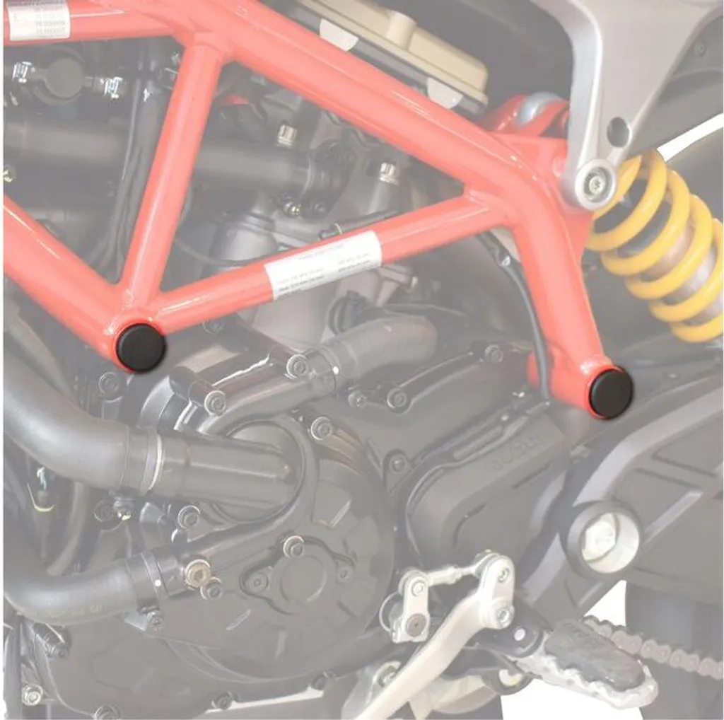 PUIG 9634N Panneaux d'habillage Noir pour DUCATI HYPERMOTARD 939