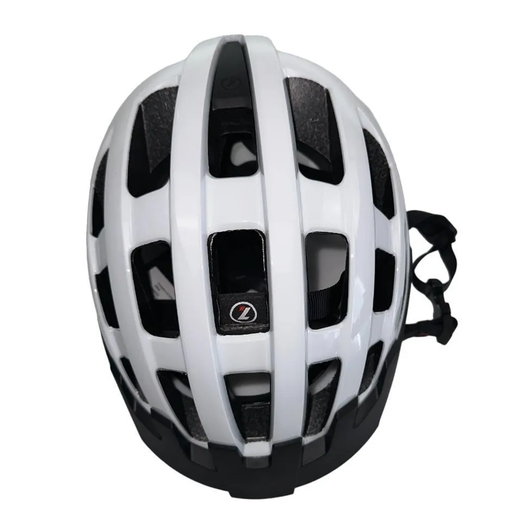 Casque de cyclisme polyvalent Lazer Compact Blanc avec sonnette vélo - 2