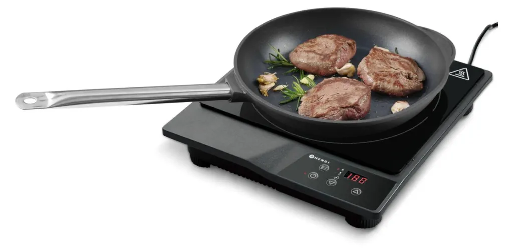 Hendi plaque à induction 1000929PRZEM - Réchaud de cuisson noir 2000W - 14