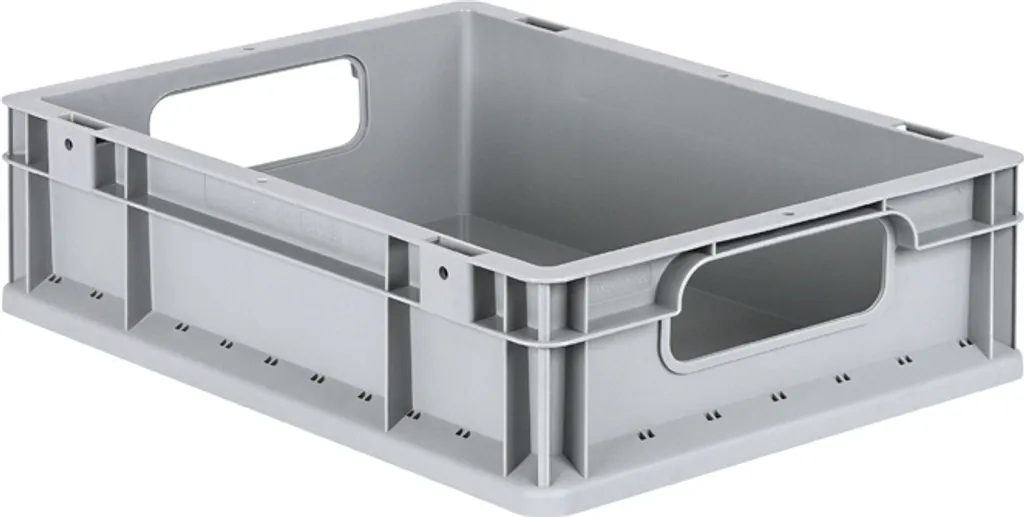 Allit 456801 Boîte de Rangement ProfiPlus EuroEco O412 - Gris, 400x300