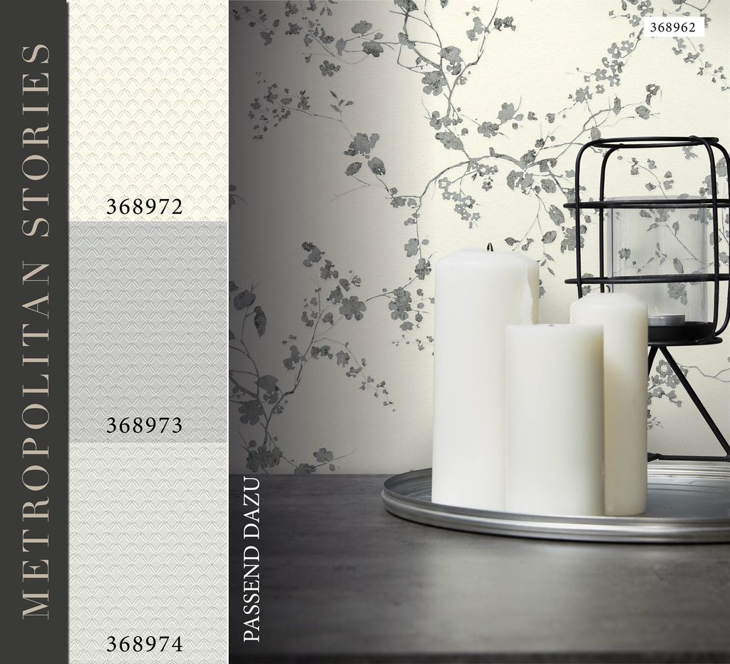 Livingwalls Blumentapete Metropolitan Stories florale Produktbild 6