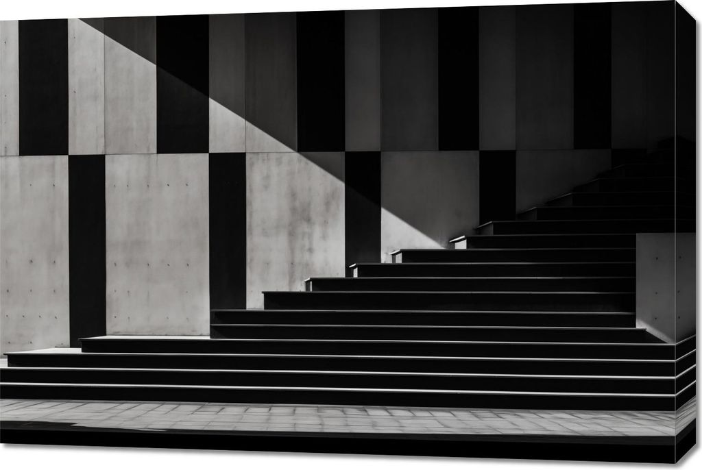 Bild 90x60cm Geometrie in der Architektur