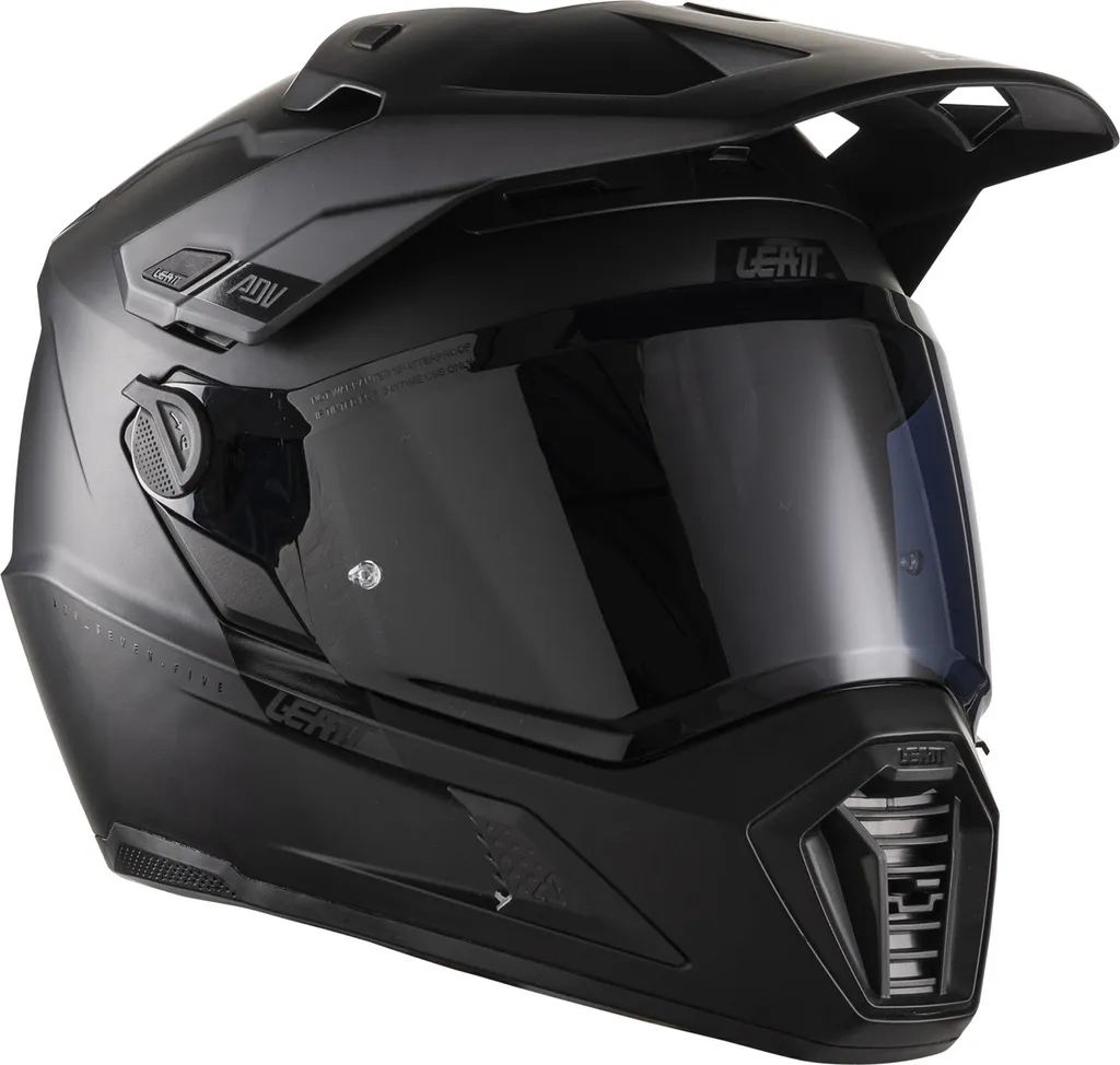 Casque Leatt ADV 7.5 noir mat XL : fini la buée et les chocs avec masque