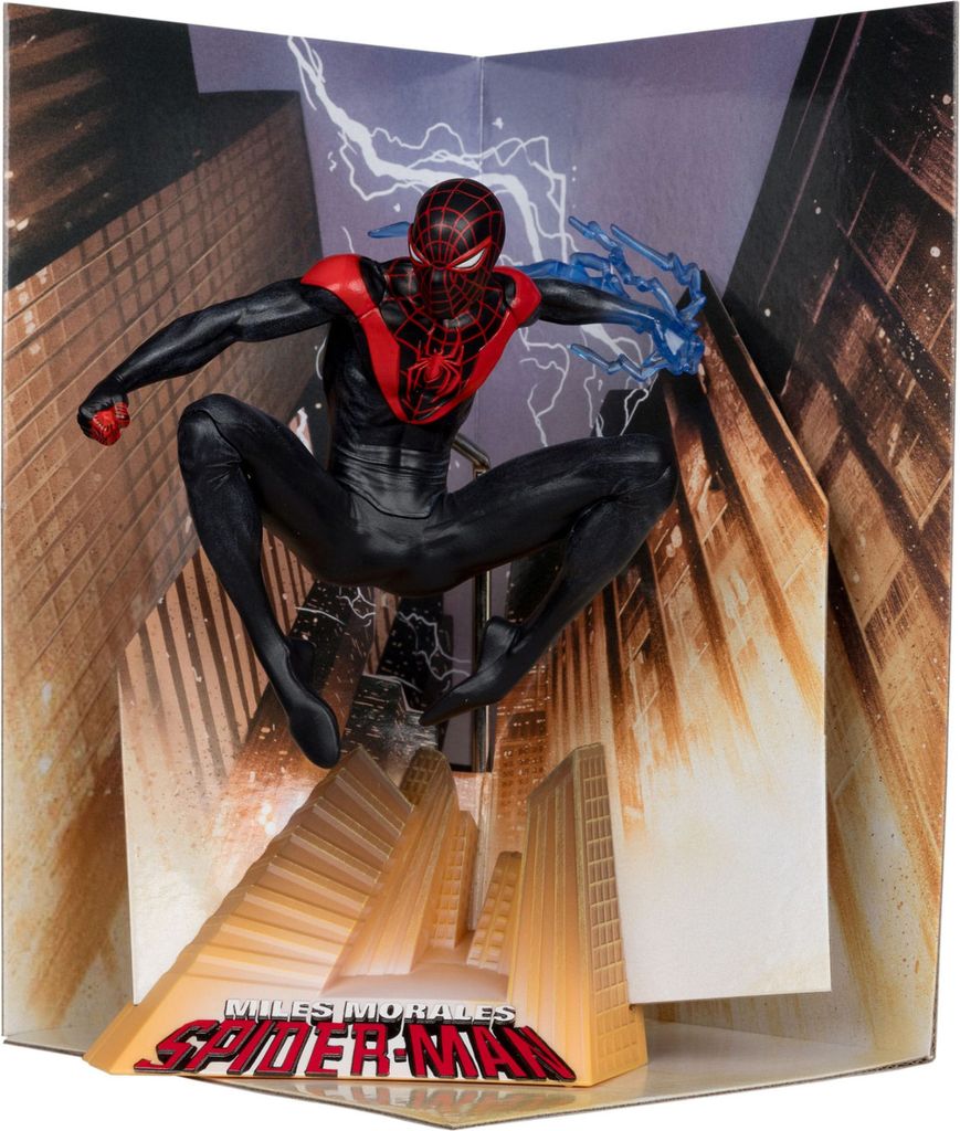 McFarlane Toys - Marvel Collection PVC Statue 1/10 Spider-Man (Miles Morales: Spider-Man #1) 13 cm