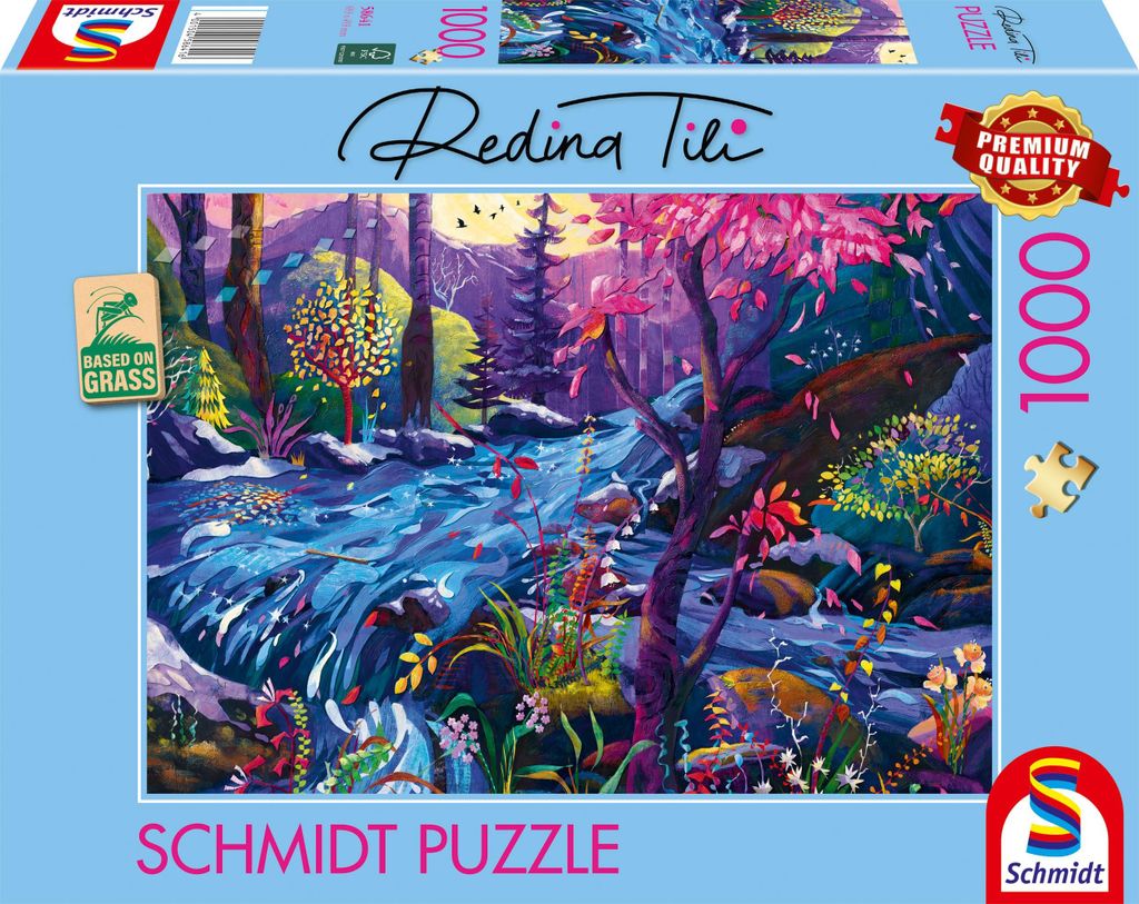 Schmidt Spiele 58641, 1000 kusov, Krajinka, 3 rok / roky Obrázok produktu 