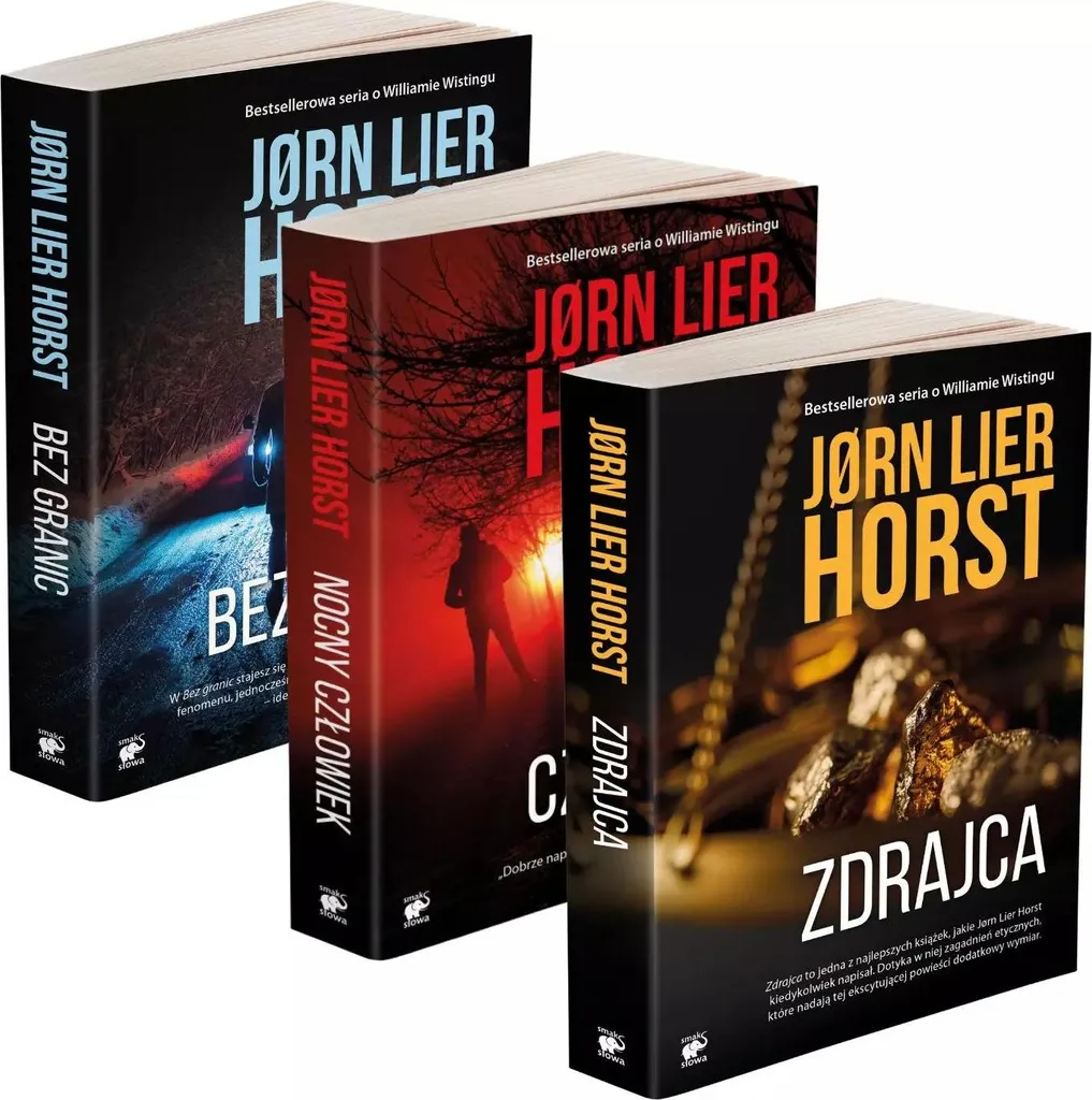 Collection de Romans en Polonais : Trilogie Thriller et Suspense Noir