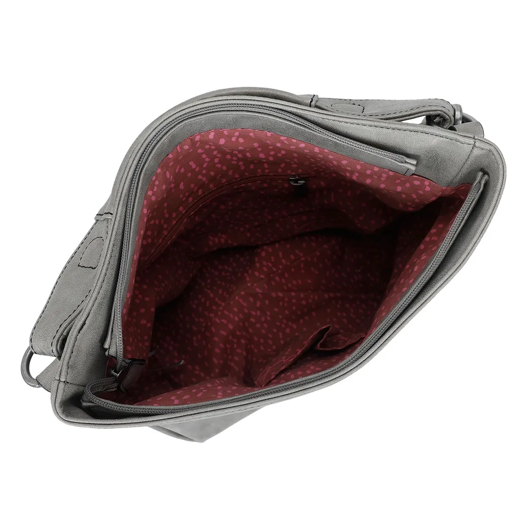 Sac Bitzi01 Jive Taupe Métallisé avec Finition Shell Vegan et Chic