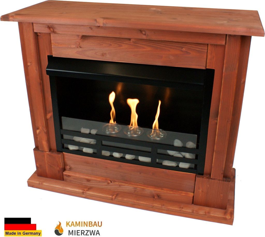 Gelkamin Ethanolkamin Kamin Modell Emily Premium Royal Kirschbaum