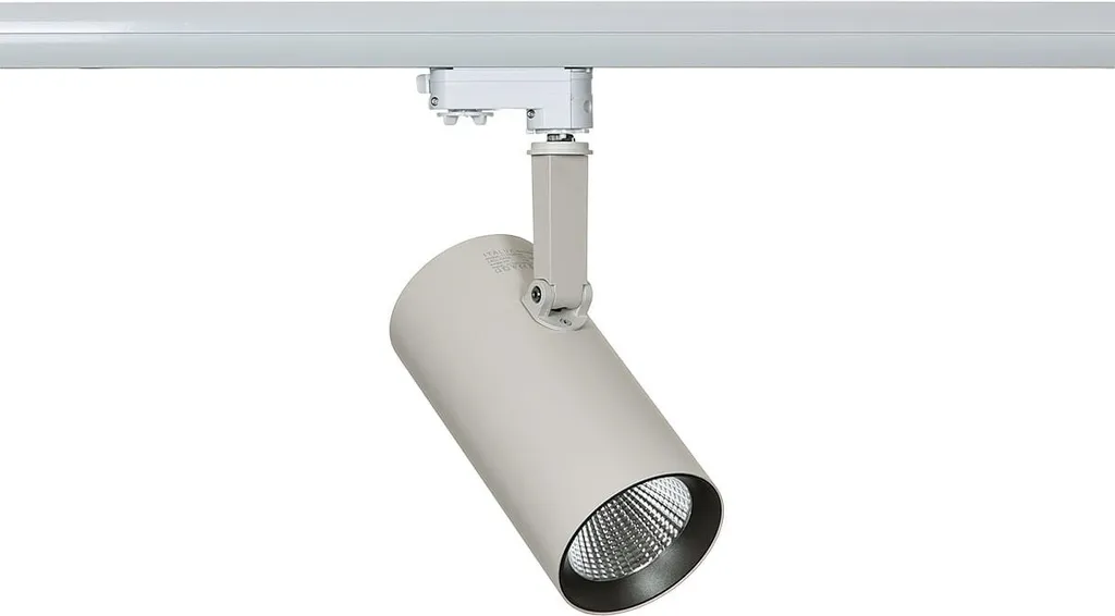 Italux Russo TL7556/28W Lampe de Bureau 3000K Blanc et Gris Moderne