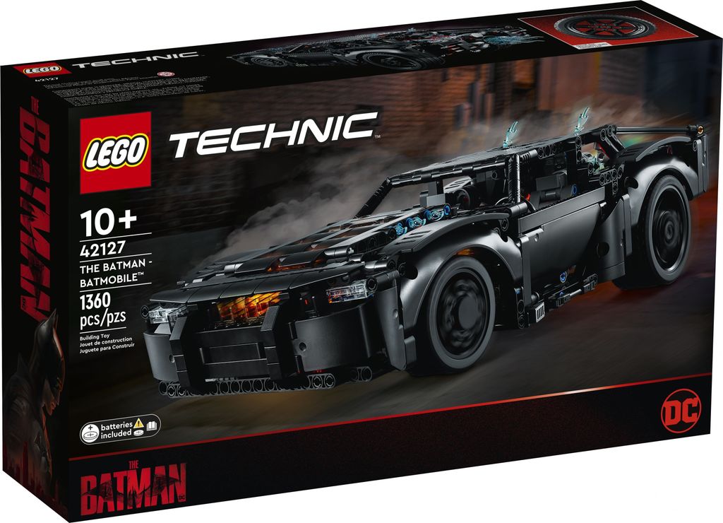 LEGO 42127 Technic BATMANS BATMOBIL Spielzeugauto mit Produktbild 9