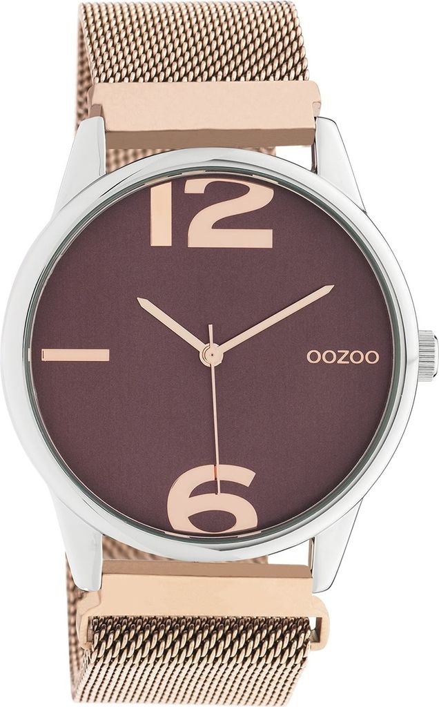 Oozoo Armbanduhr rosegold Metall Timepieces Damen Analog-Quarzuhr UOC10868