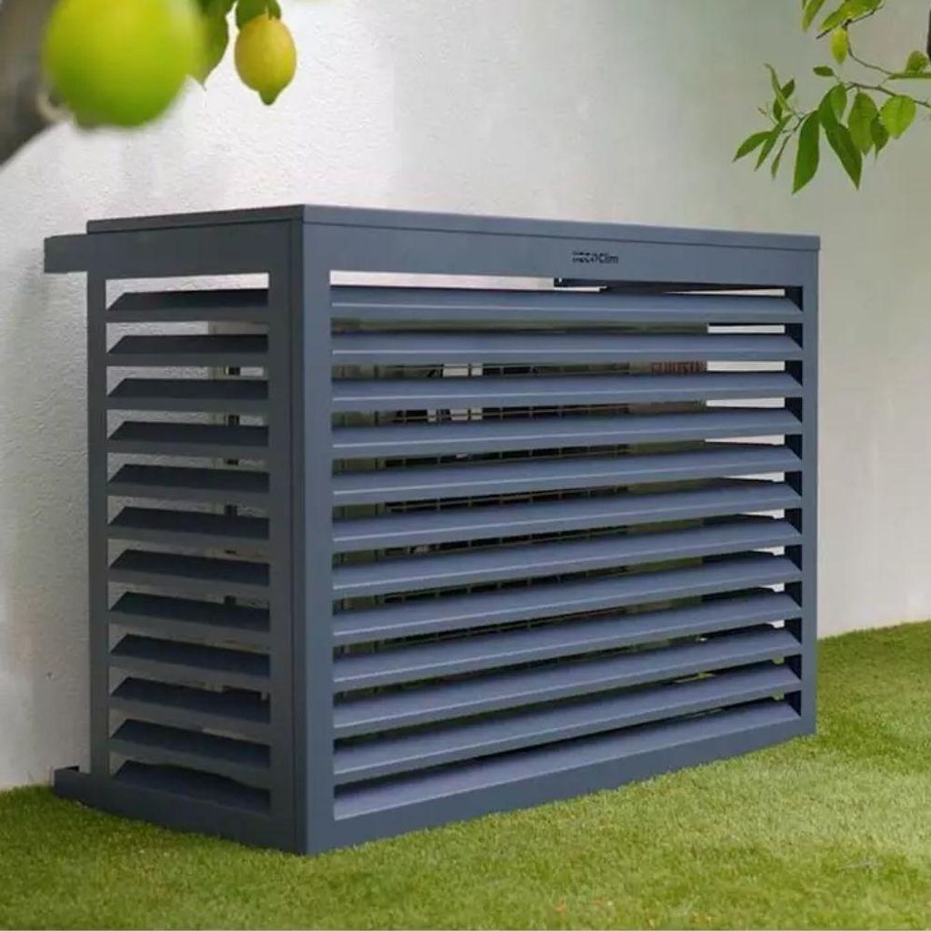 DECOCLIM Aluminium Schutzgehäuse RAL7016 Größe M, Produktbild 
